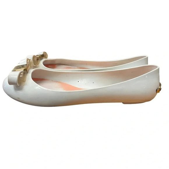 Ted Baker Bow  Ballet Jelly Flats Size 5 - Picture 3 of 10